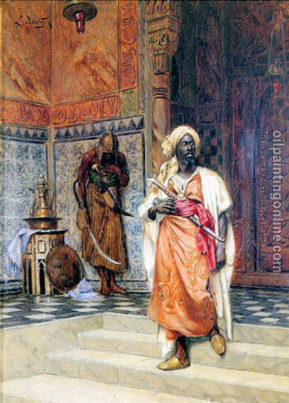 Deutsch, Ludwig - arab oil painting